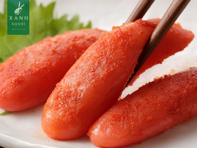 Thưởng thức trứng cá tuyết tại các nhà hàng Nhật