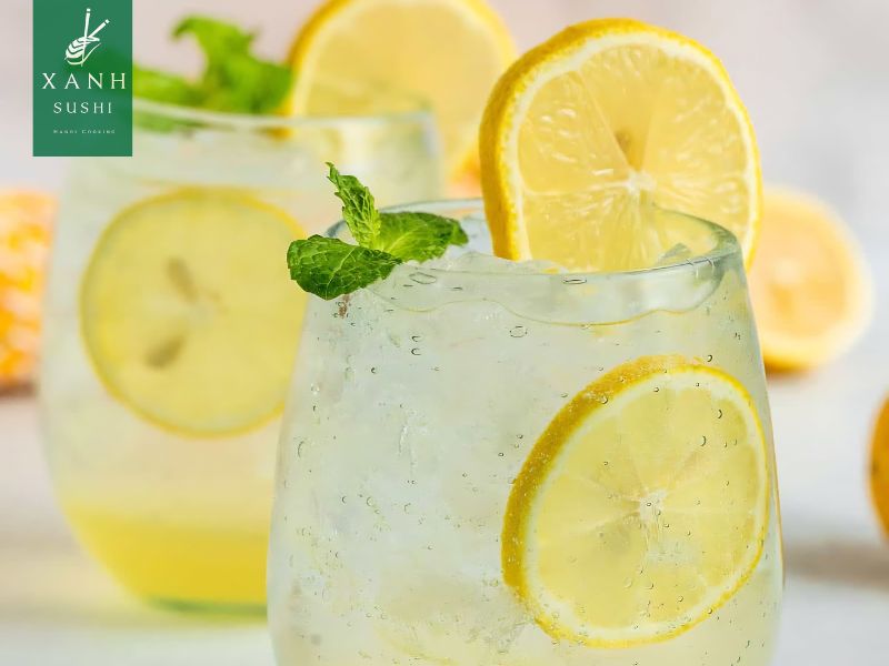 Tại sao nên chọn lemon soda chanh tại Xanh sushi