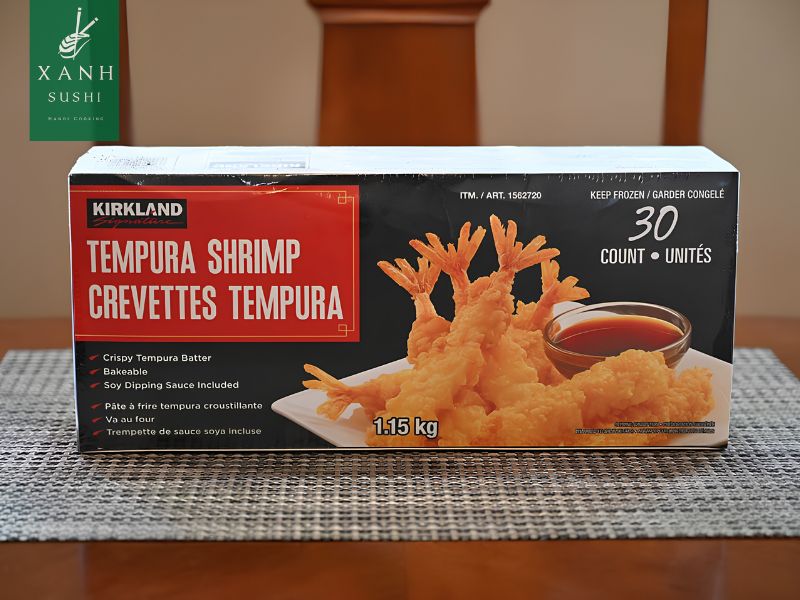 Tôm tempura đông lạnh