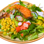 Salad Healthy Cá Hồi Nướng