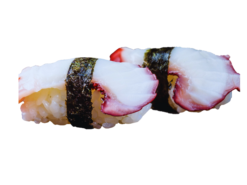 nigiri sushi bạch tuộc