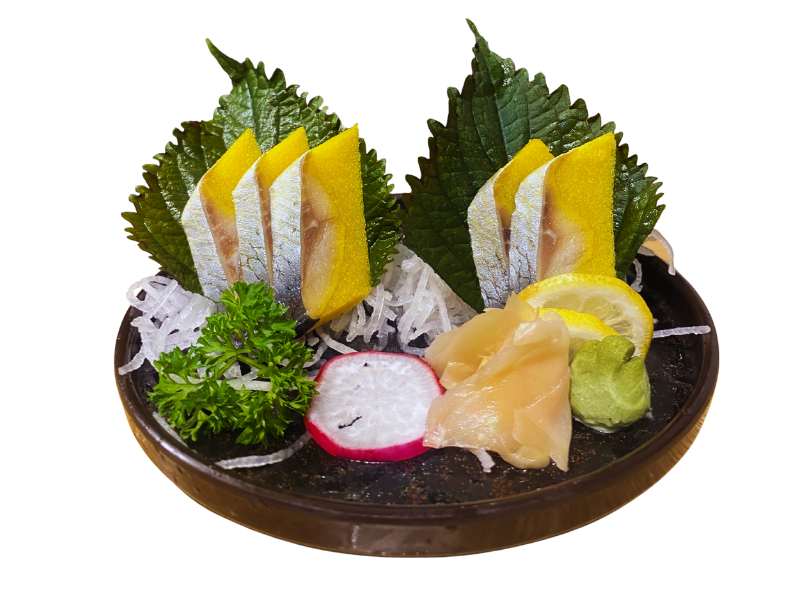 sashimi cá trích 5 miếng